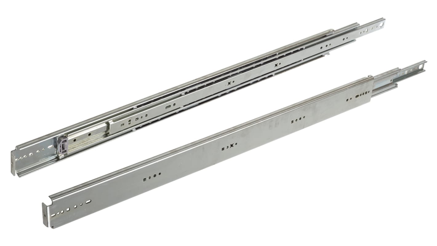 Accuride Steel Drawer Slide, 914.4mm Closed Length, 209kg Load