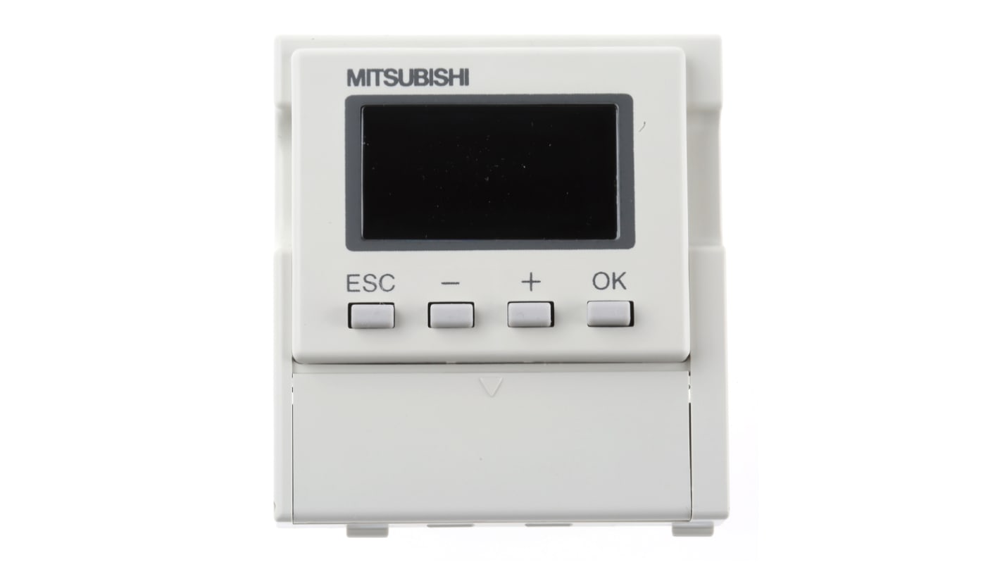 Mitsubishi Electric FX1N Series Backlit LCD HMI Terminal, 5 V dc Supply, 32 x 40 x 17 mm