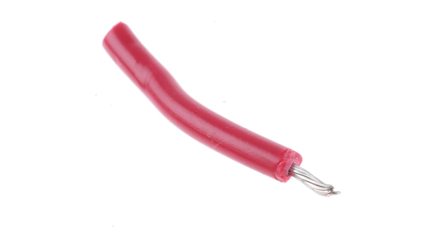 Fils de câblage Alpha Wire UL1015, Hook-up Wire PVC, 0,52 mm², Rouge, 20 AWG, 30m, 600 V