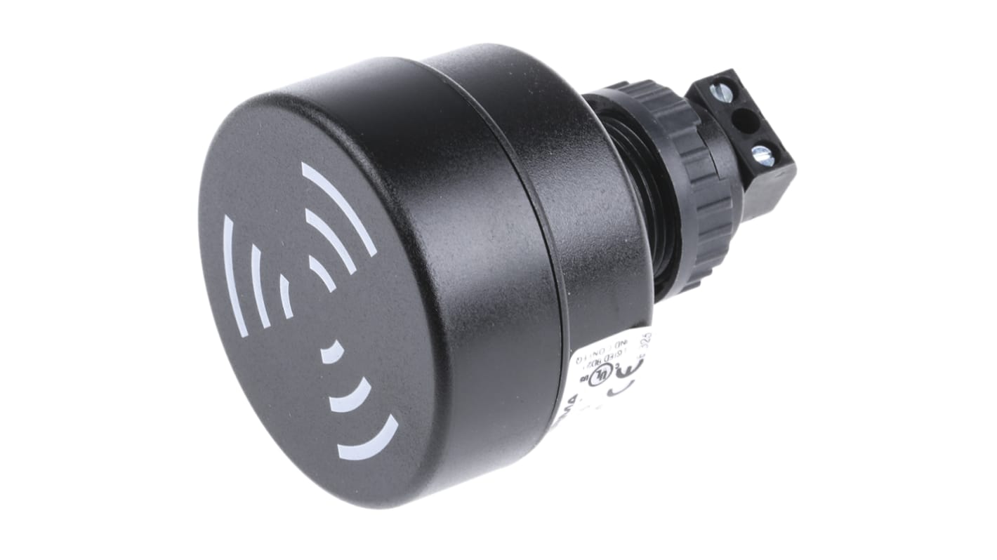 Buzzer Noir Werma, 24 V (c.a./c.c.), 80dB IP65