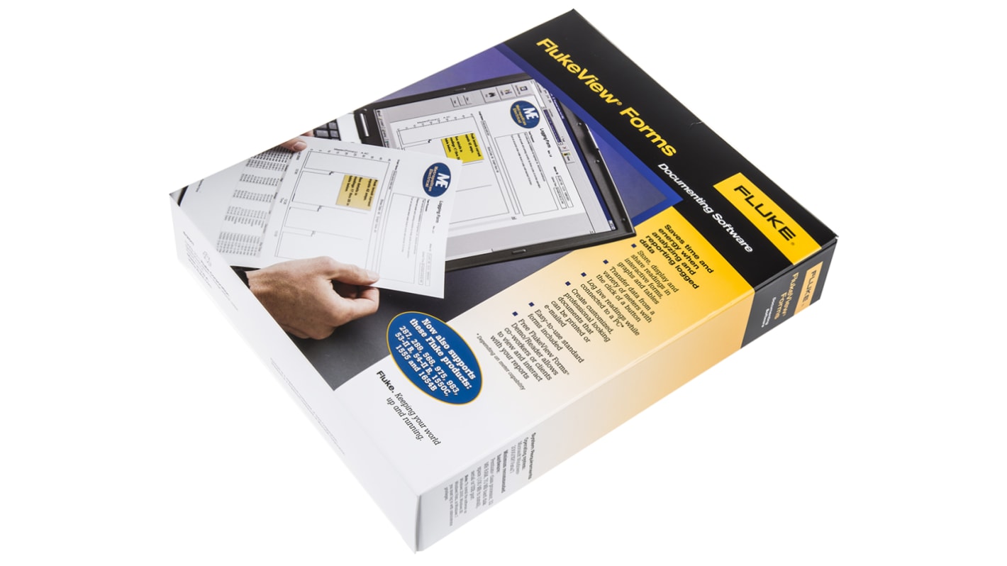 Fluke Multimeter-Software 1641372 FlukeView Forms