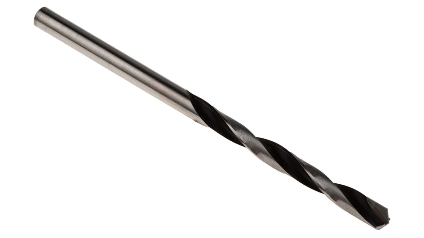 Broca helicoidal HSS; Solid Carbide Tipped Dormer, diámetro 4mm x 75 mm