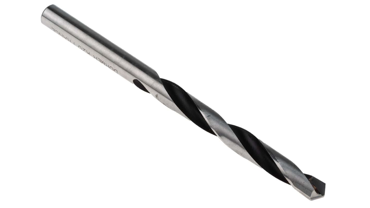 Dormer A160 Series HSS; Solid Carbide Tipped Twist Drill Bit, 8mm Diameter, 117 mm Overall