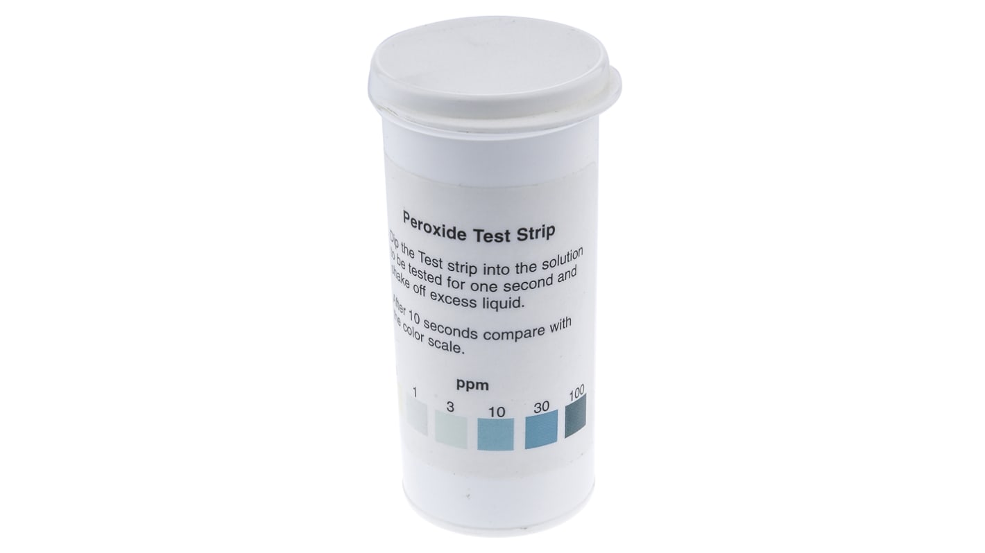 Instruments Direct Single Parameter(s) Peroxide Test Strips, max. measurement 100ppm - 50 strips