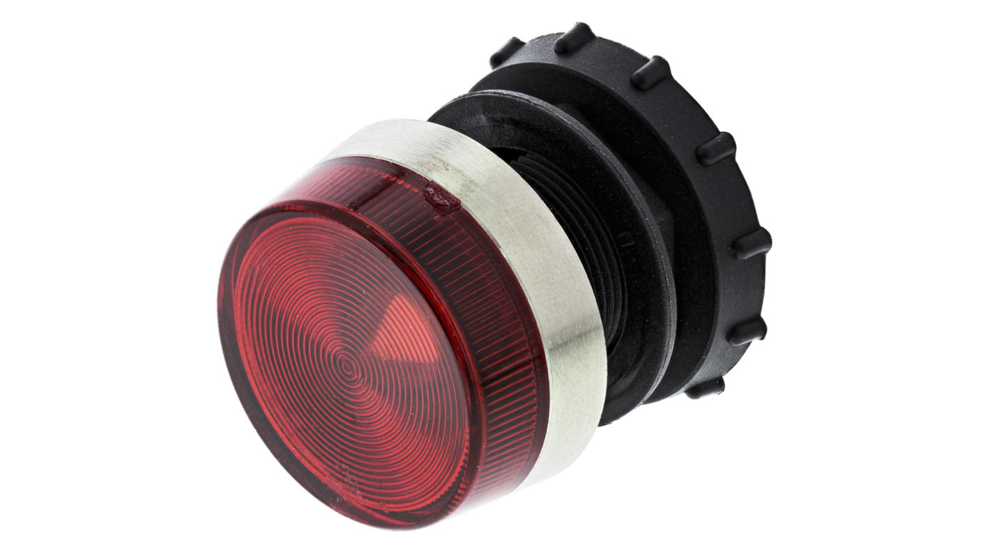 LED Indicator Lens & Lampholder Combination, Panel Mount