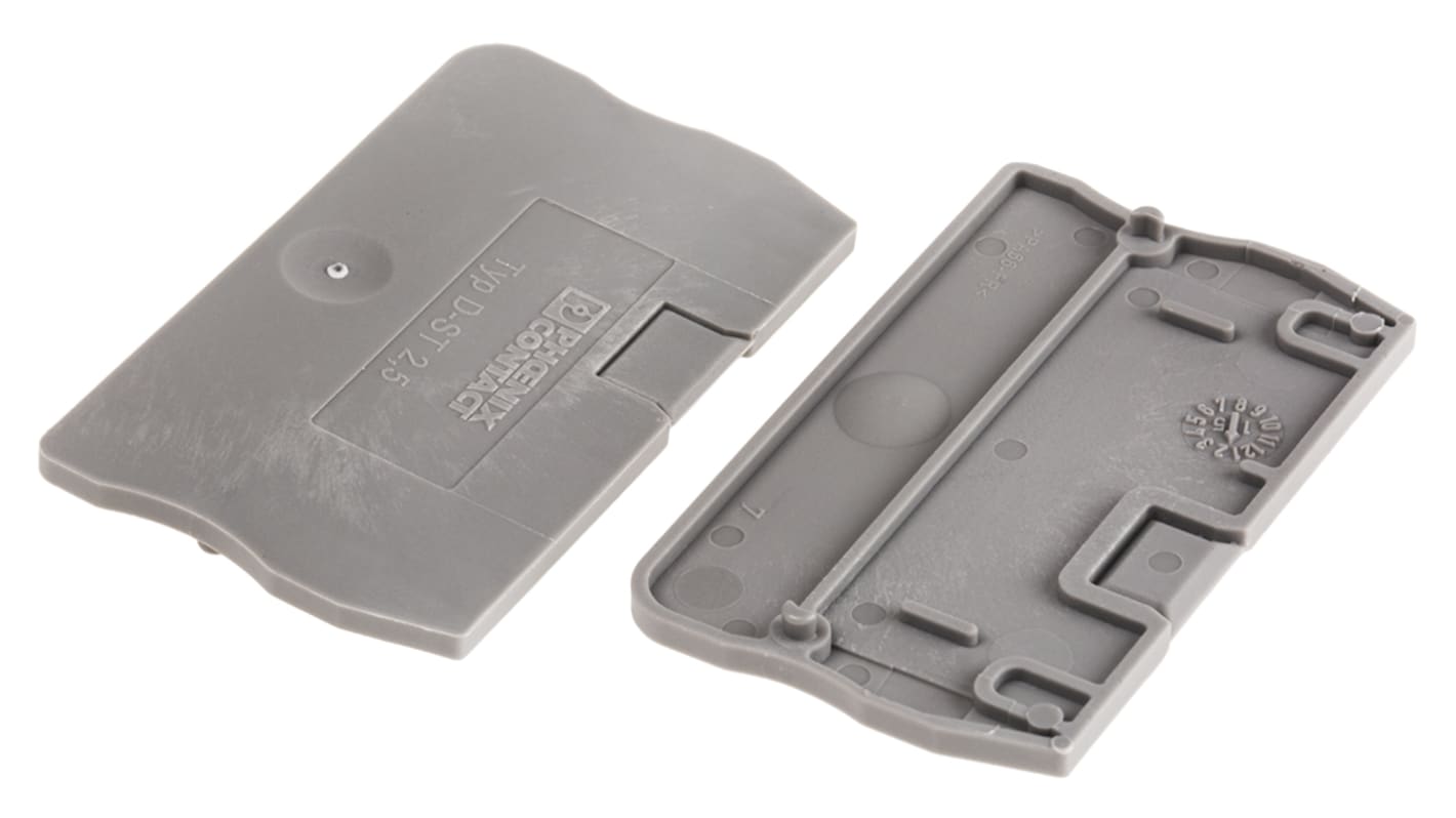 3030417 Phoenix Contact DST Series End Cover for Use with DIN Rail