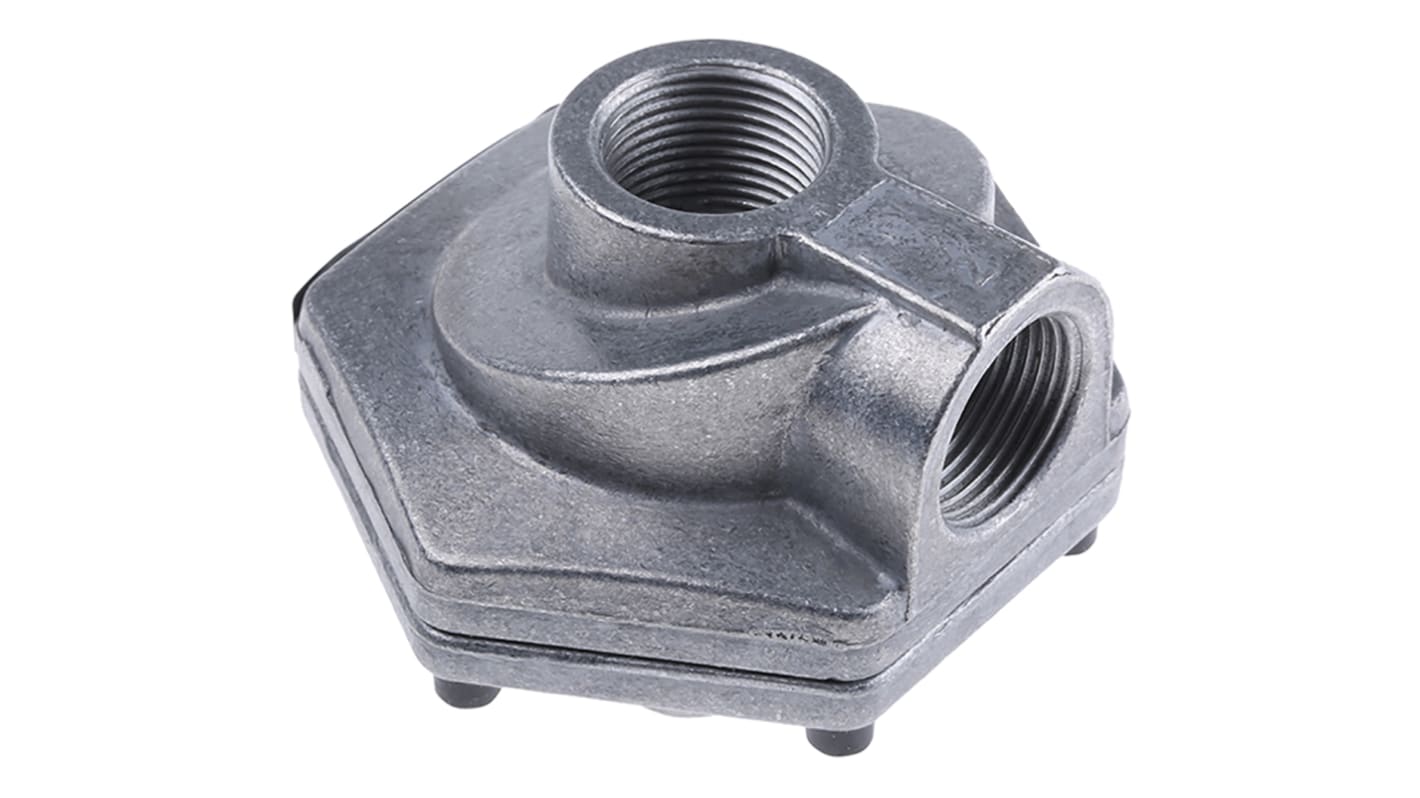 P4QCA16 Parker Quick Exhaust Valve, G 3/4 Female x 10 bar, Threaded RS