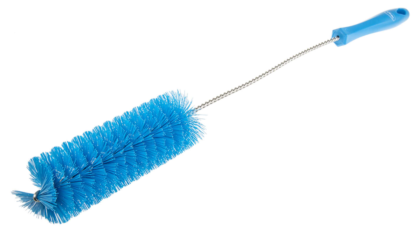 53793 Vikan Blue Bottle Brush, 490mm x 50mm RS