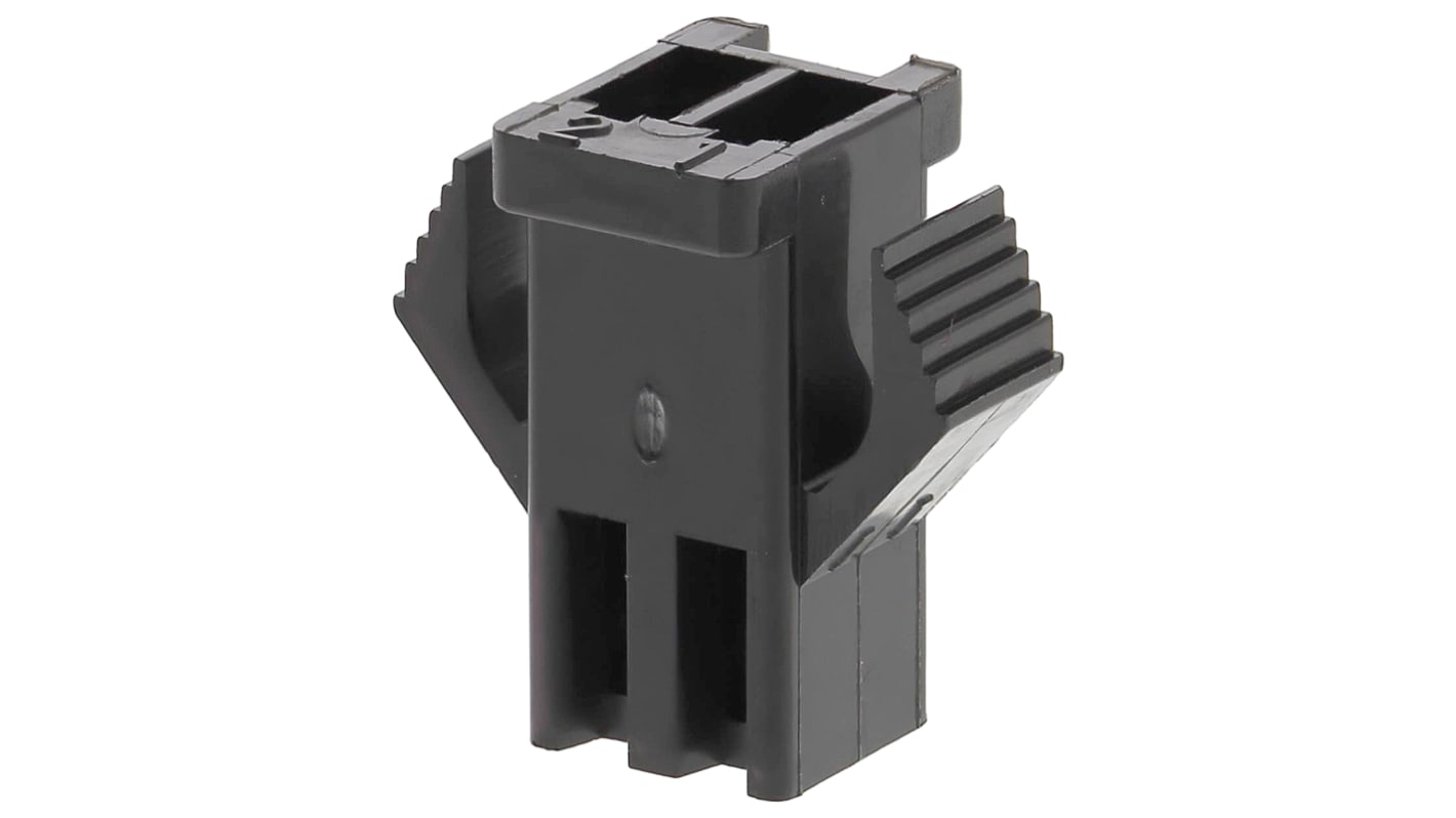 JST Male Connector Housing, 2 Way, 1 Row