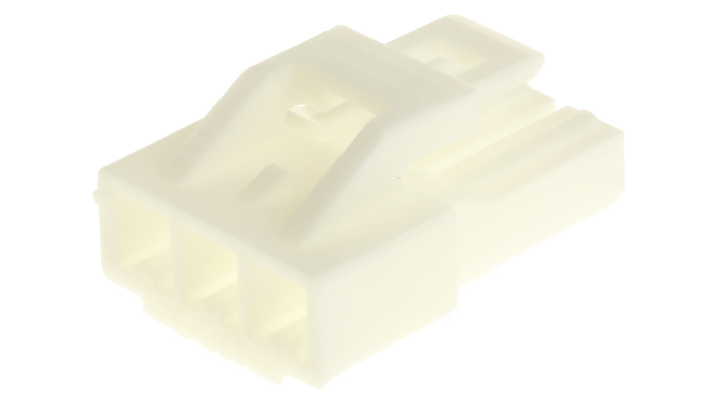 JST Male Connector Housing, 3 Way, 1 Row