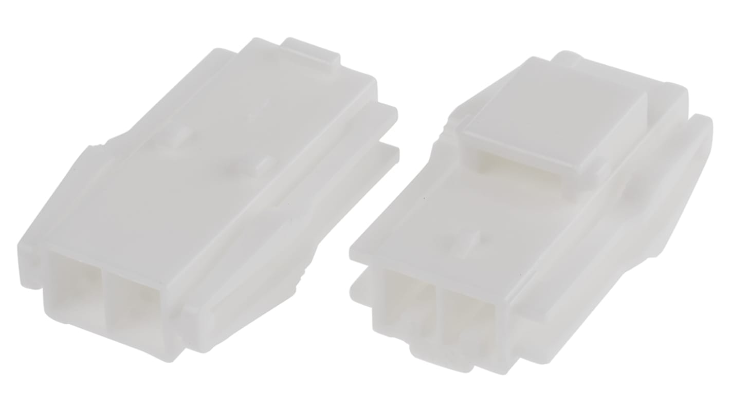 JST Female Connector Housing, 2 Way, 1 Row