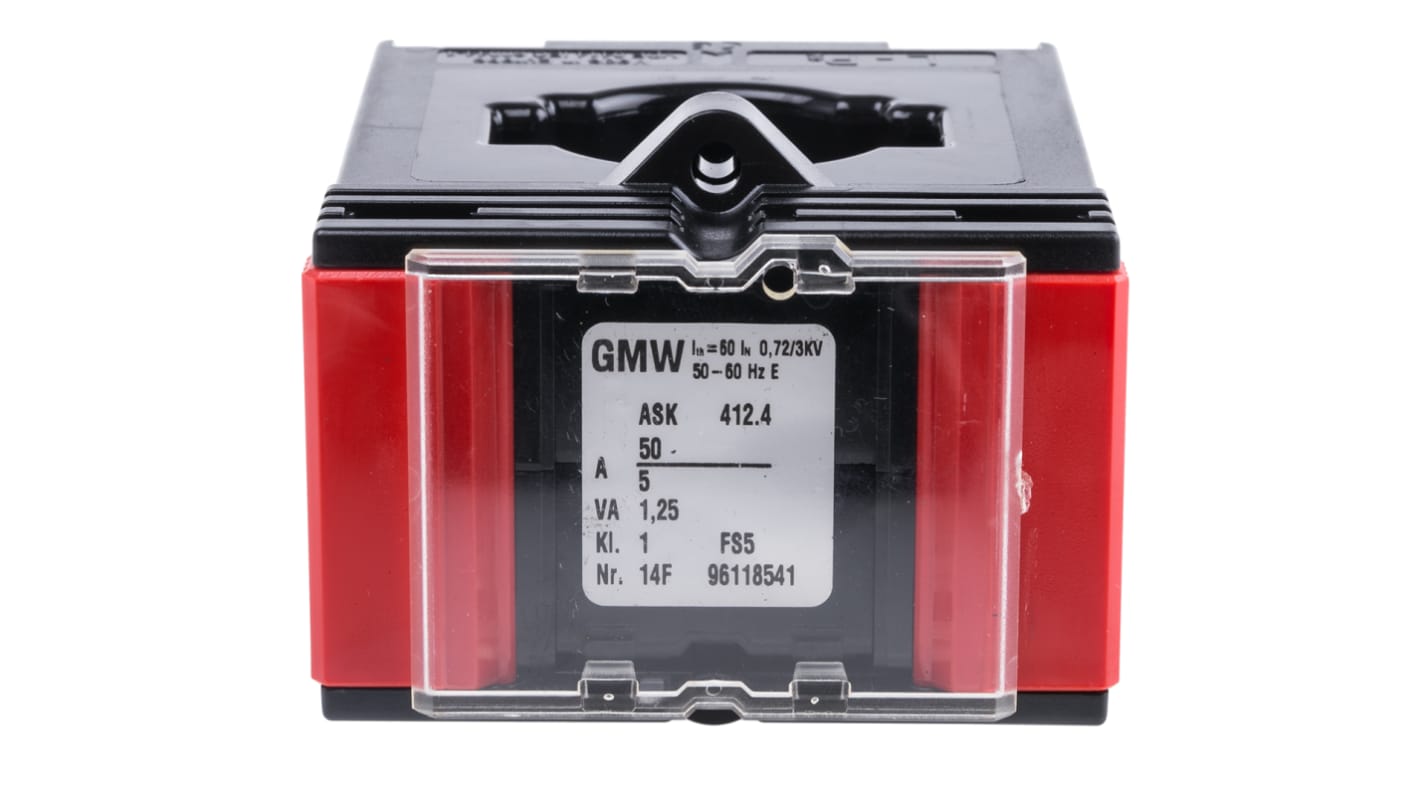 GILGEN Muller & Weigert ASK Series Base Mounted Current Transformer, 50:5, 30.5mm Bore