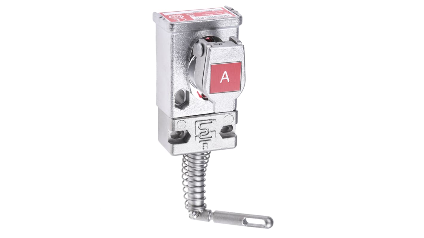 Interruptor de bloqueo de seguridad Allen Bradley Guardmaster 440T-MSALE100A, M5, 1, Sí, Acero inoxidable, Llave