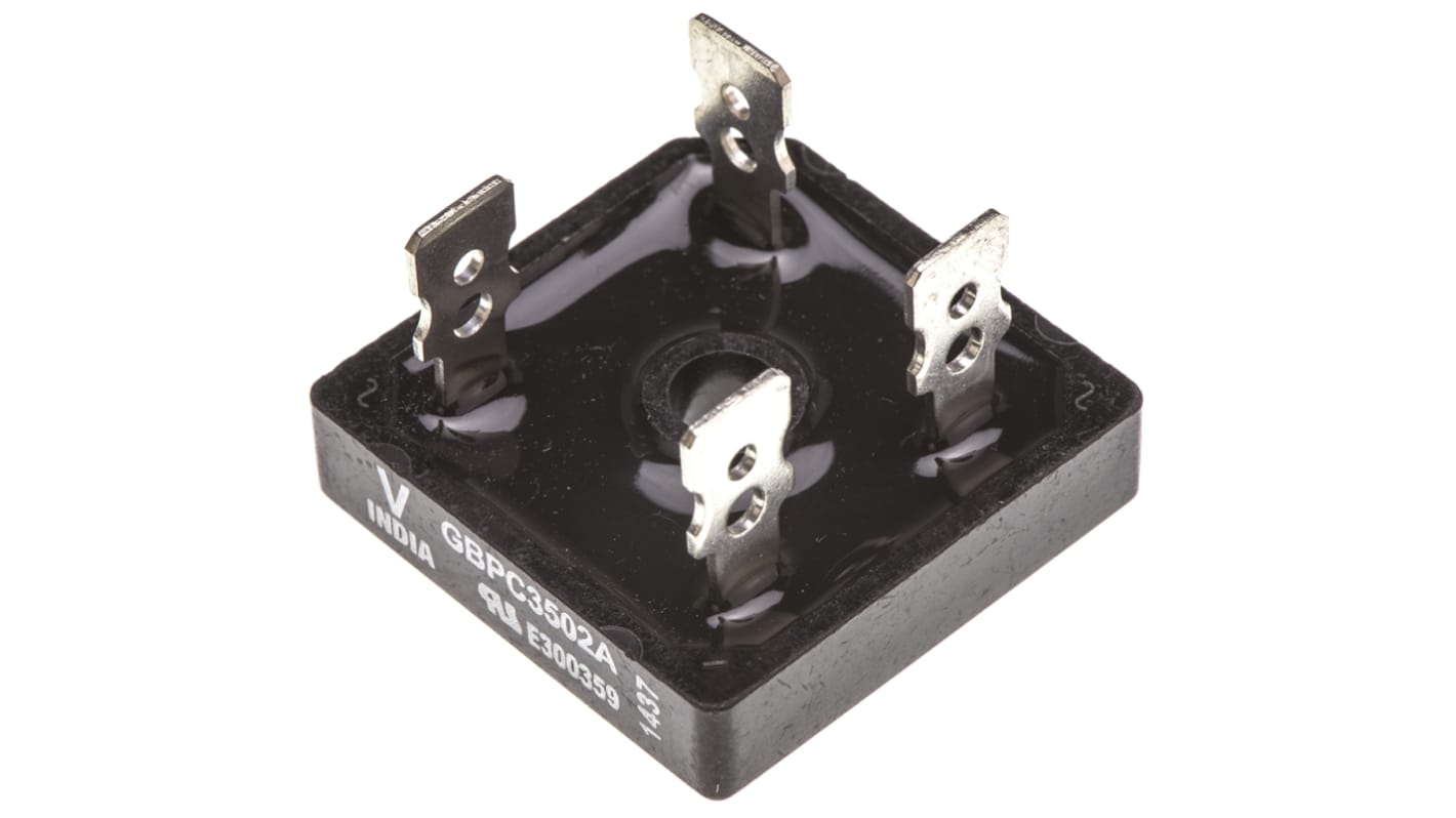 Vishay Bridge Rectifier, 35A, 200V, 4-Pin