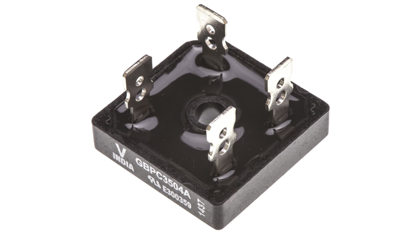 Vishay Bridge Rectifier, 35A, 400V, 4-Pin