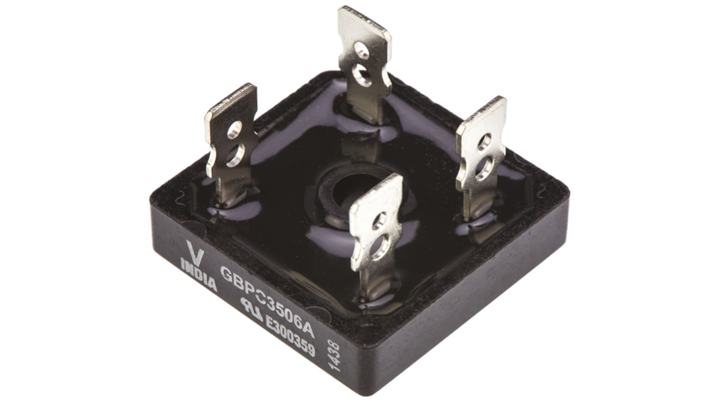 Vishay Bridge Rectifier, 35A, 600V, 4-Pin