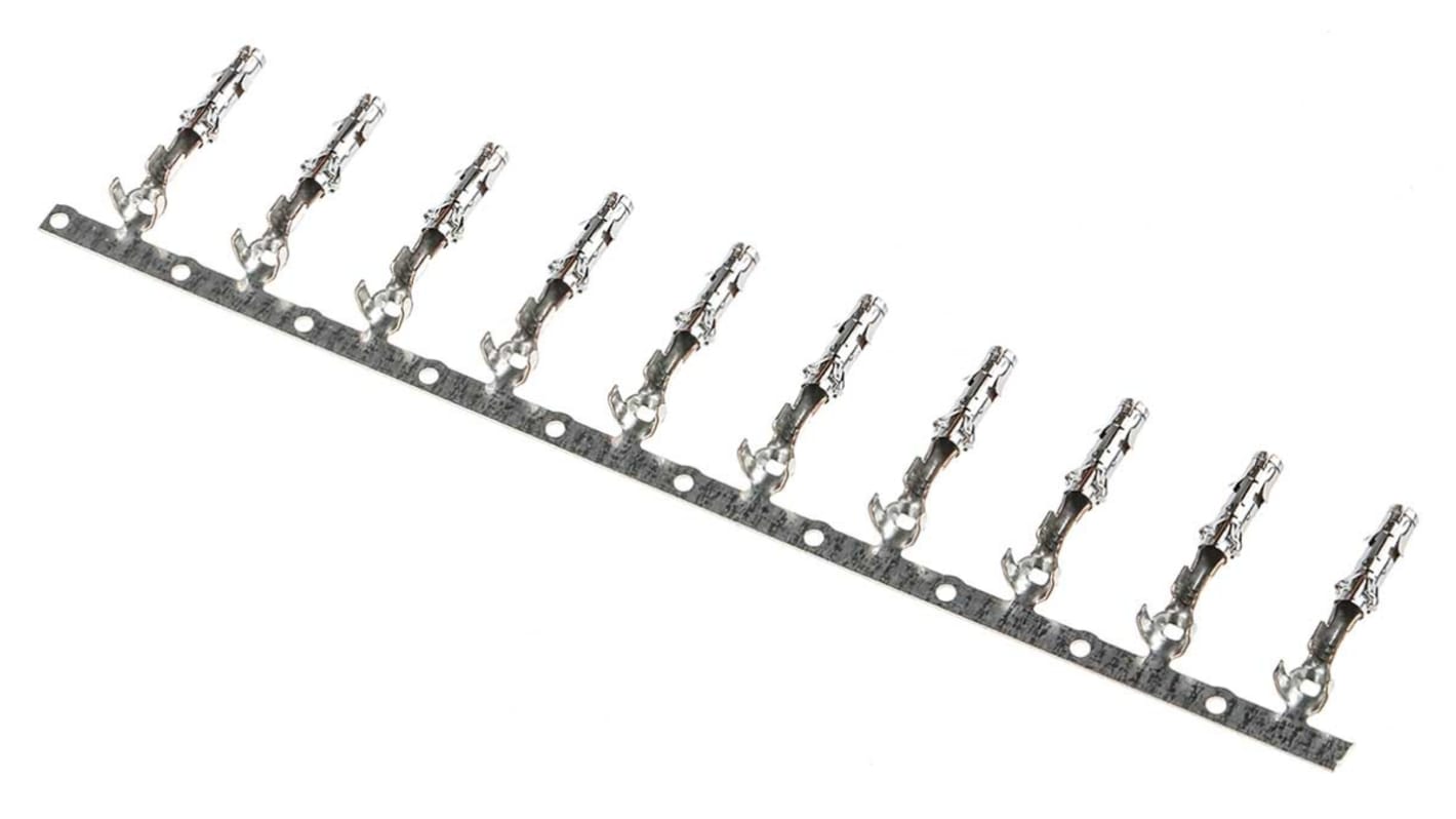 TE Connectivity Rundsteckverbinderkontakt Signal Buchse, für Systemgehäusesteckverbinder, 1,5 mm Crimp, 20 →