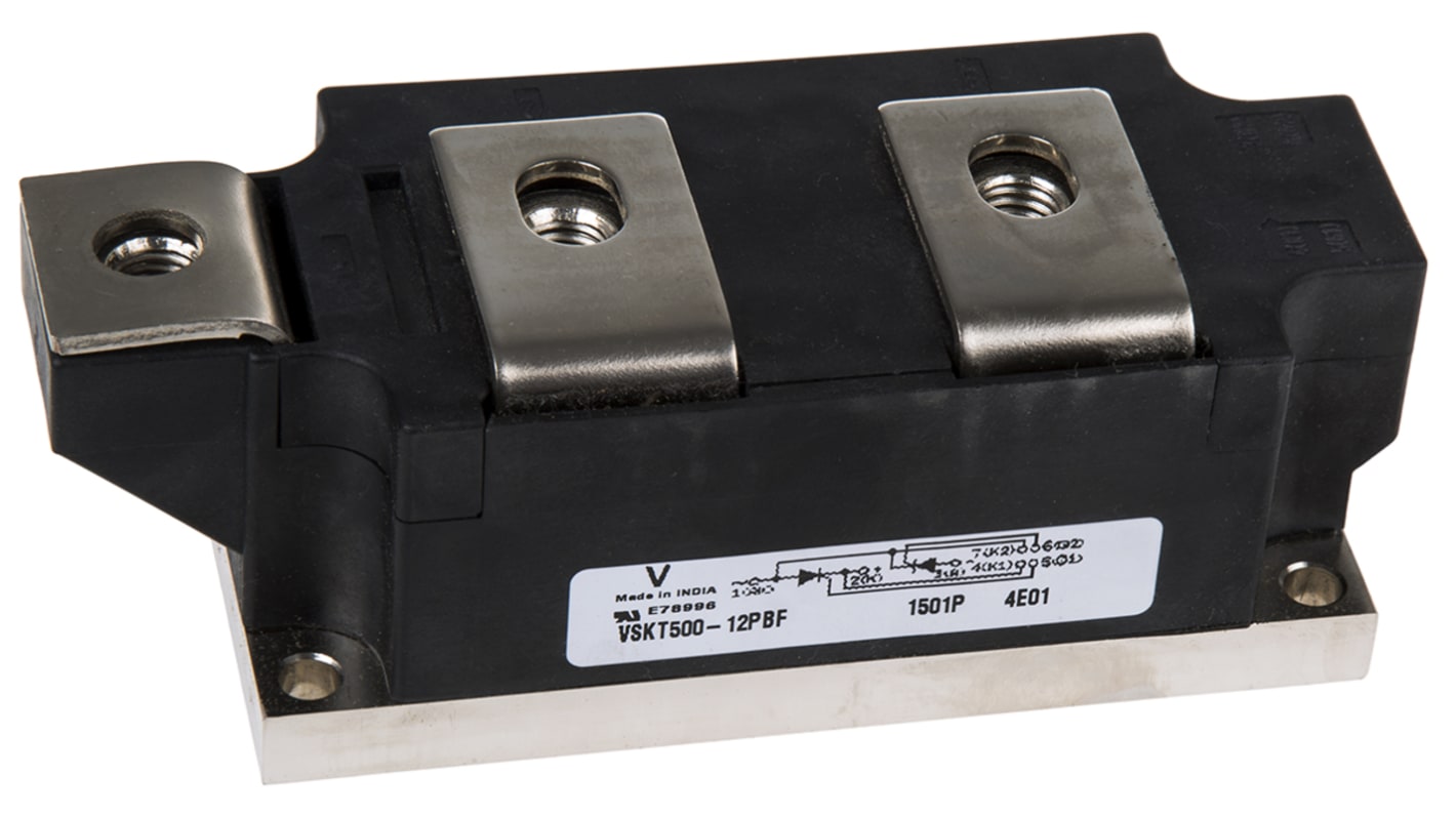 Vishay, VS-VSKT500-12PBF, Dual Thyristor Module, SCR, 500A 1200V, 7-Pin MAGN-A-PAK