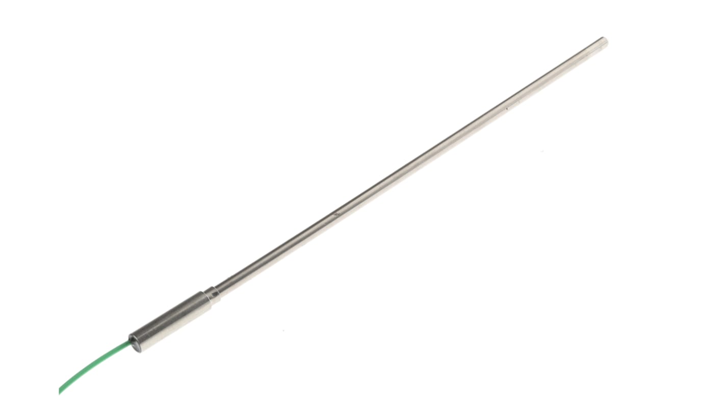 RS PRO Type K Thermocouple 250mm Length, 6mm Diameter → +1100°C