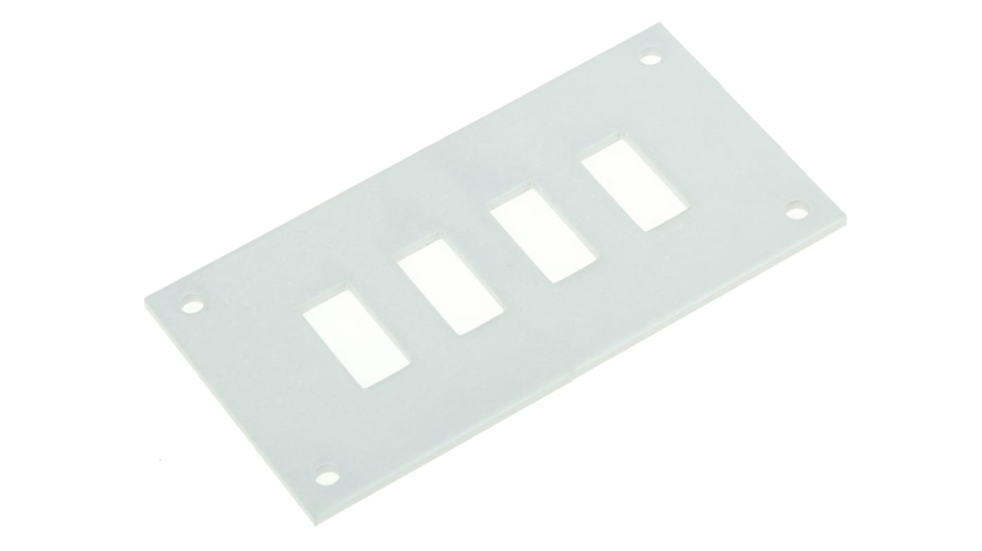 RS PRO, Miniature Thermocouple Panel for Use with Up To 4 Fascia Sockets, RoHS Standard