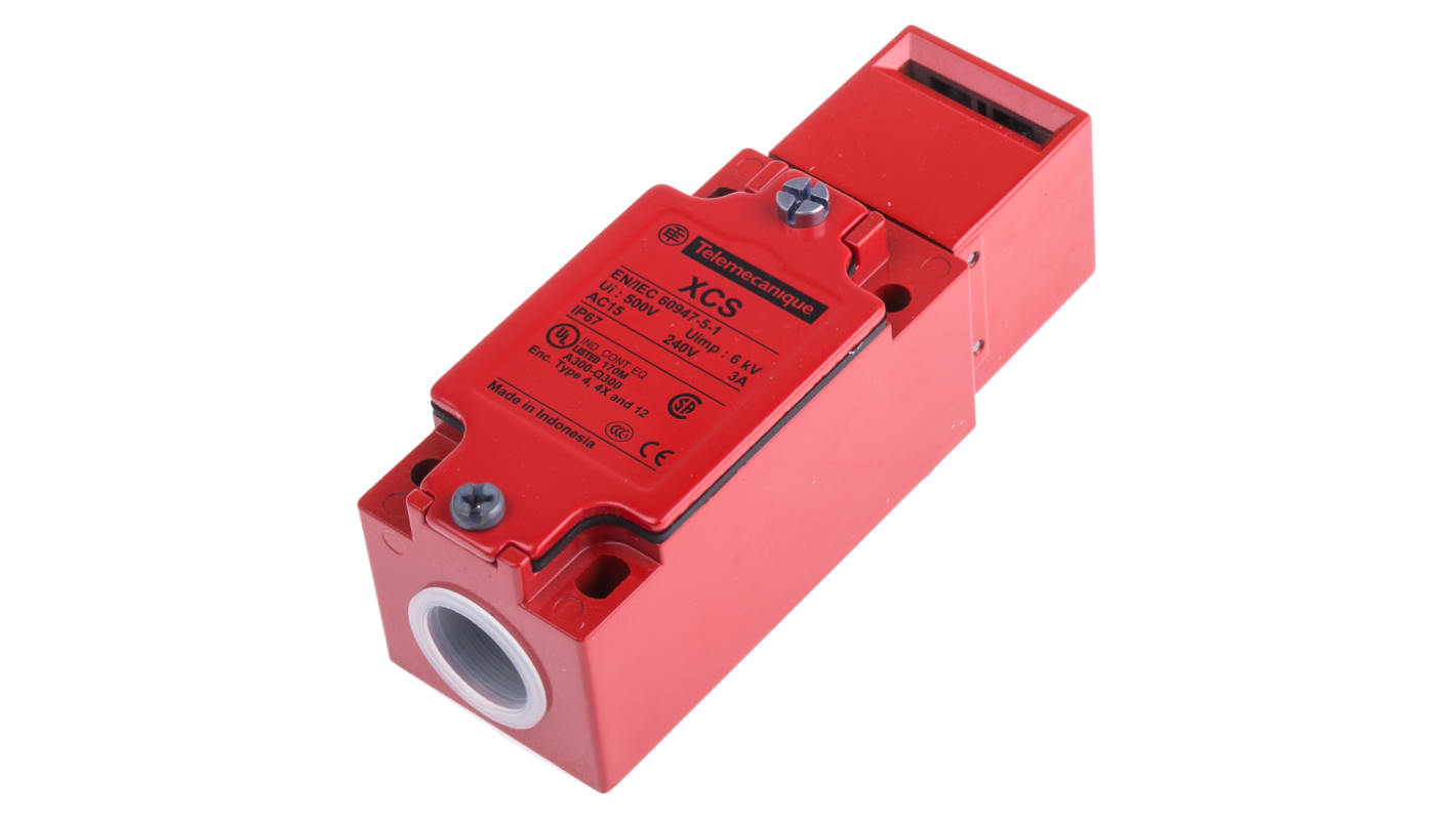 XCSA801 Telemecanique Sensors XCSA Safety Interlock Switch, 3NC