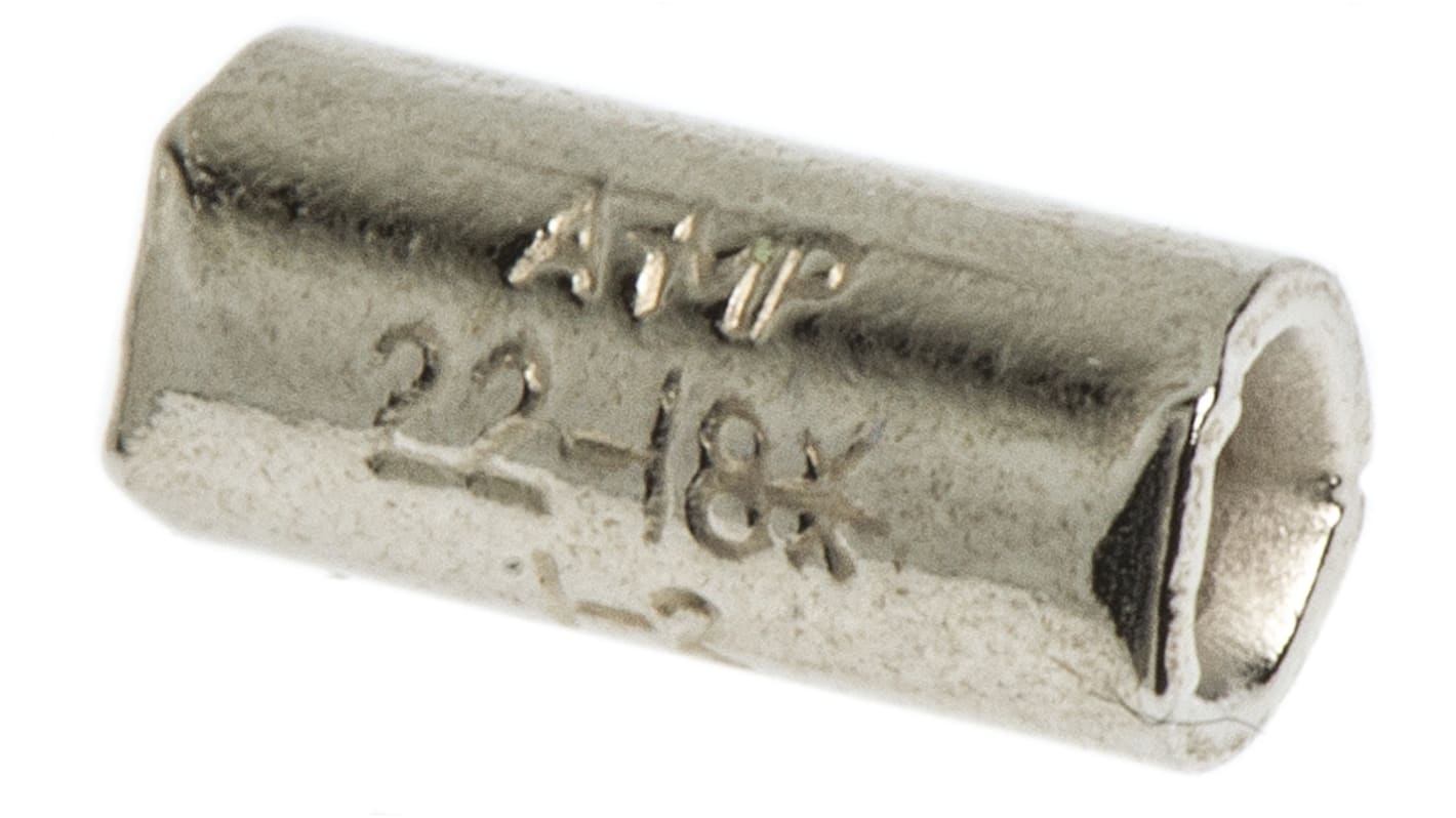 323030 TE Connectivity Parallel Wire Splice Connector, Nickel Plated