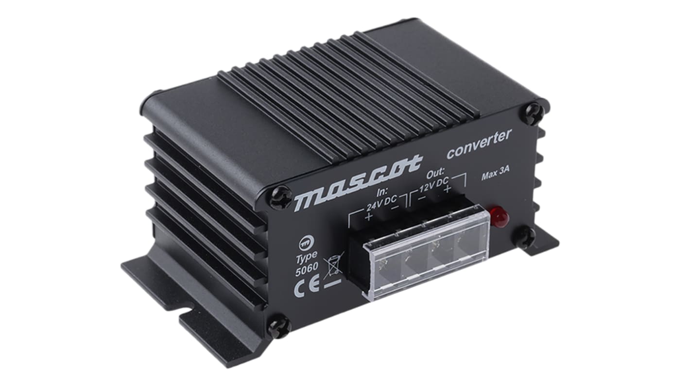 Convertidor dc-dc 81W, Salida 13.6V dc, 6A, 0.02