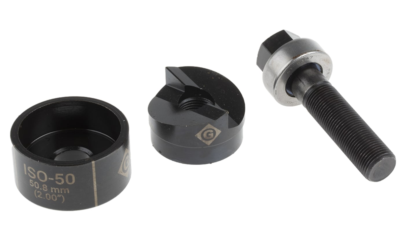 50351818 Greenlee Punch and Die Tool, 50.8mm, Circular, Hand