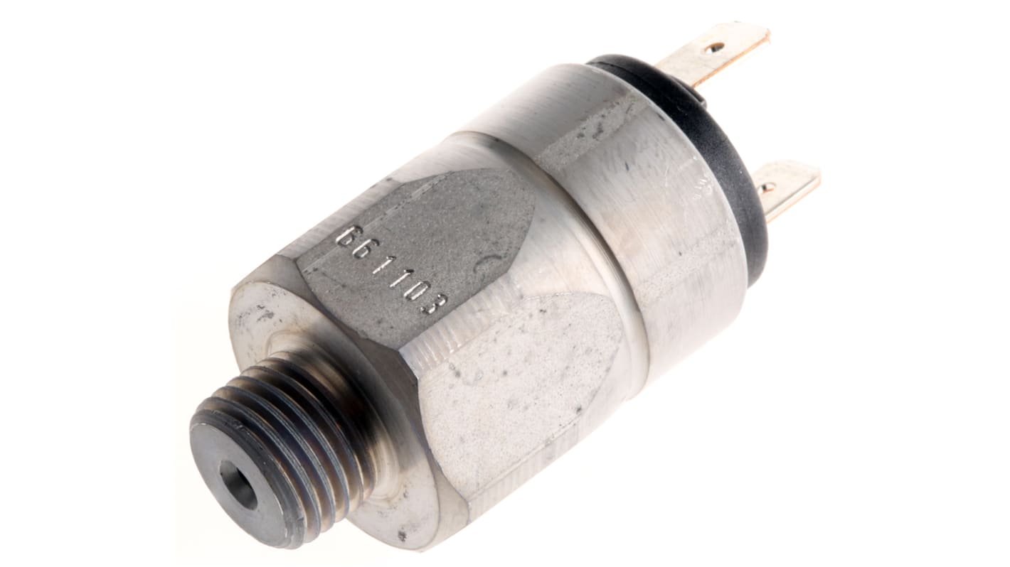 Suco 01664 G1/4 Drucksensor 10bar bis 20bar, Relais, für Luft, Heizöl, Hydraulikflüssigkeit, Terpentin