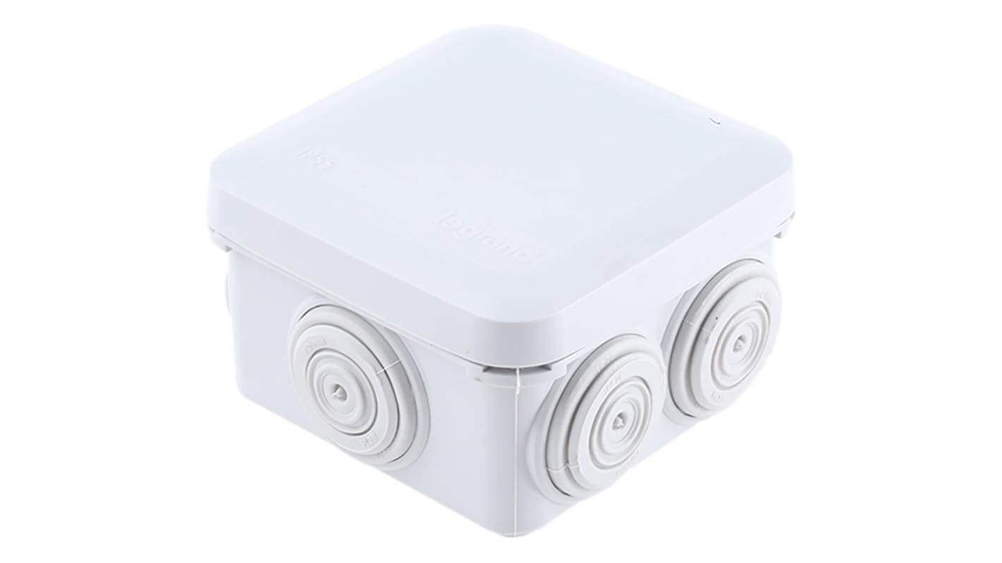 Legrand Plexo Series Grey Junction Box, IP55, 65 x 65 x 40mm