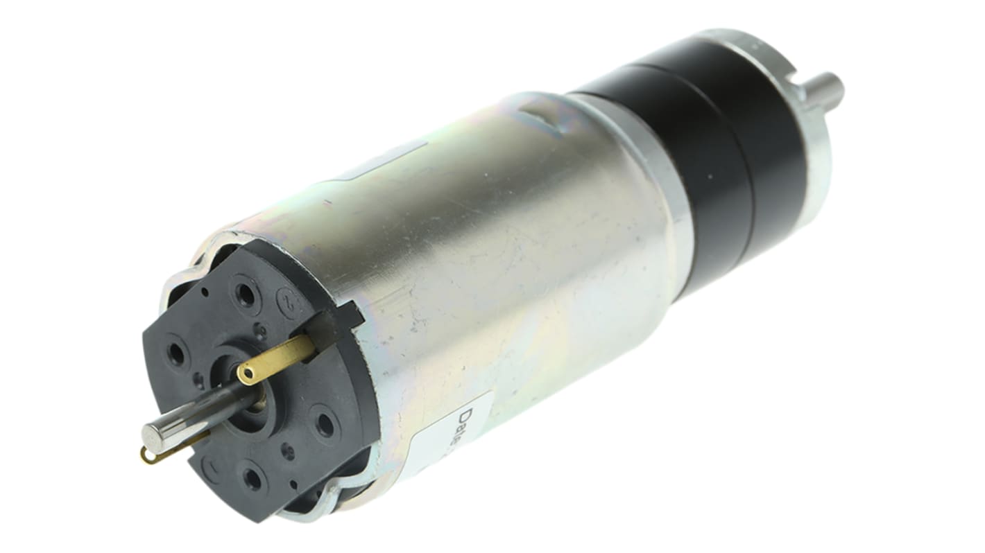 RS PRO Brushed Geared DC Geared Motor, 13.2 W, 24 V dc, 2.2 Nm, 332 rpm, 6mm Shaft Diameter