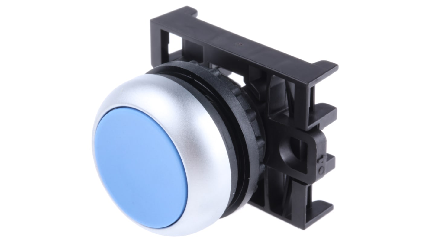 Eaton RMQ Titan M22 Series Blue Momentary Push Button Head, 22mm Cutout, IP69K