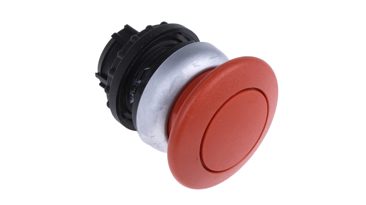 Cabezal de pulsador Eaton serie RMQ Titan M22, Ø 22mm, de color Rojo, Mantenido, IP69K