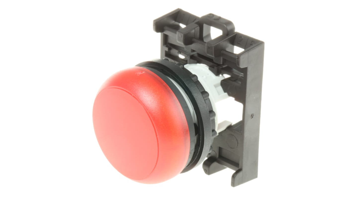 Eaton Red Pilot Light Head, 22.5mm Cutout RMQ Titan M22 Series