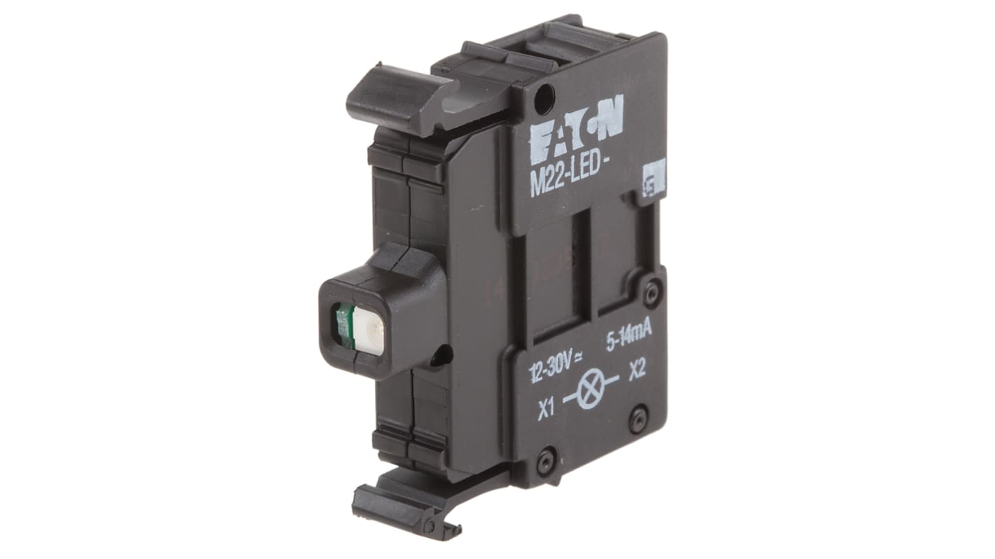 Eaton Lysblok Lysdiode 12 → 30V ac/dc, Terminering: Skrue