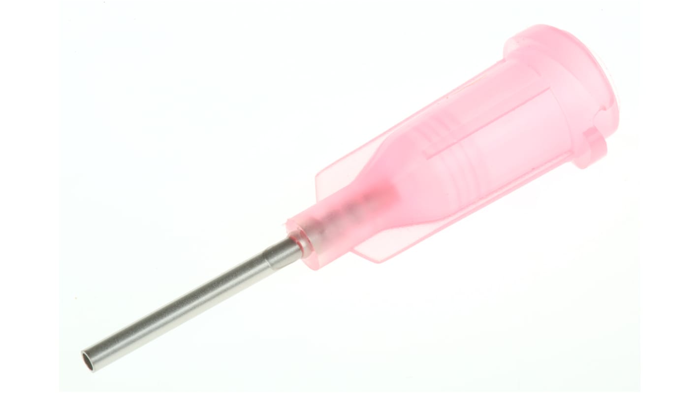Kahnetics KDS1812P Dosierspitze Gerade, Pink, Größe 18, 12.7mm, für Luer-Lock-Spritzen