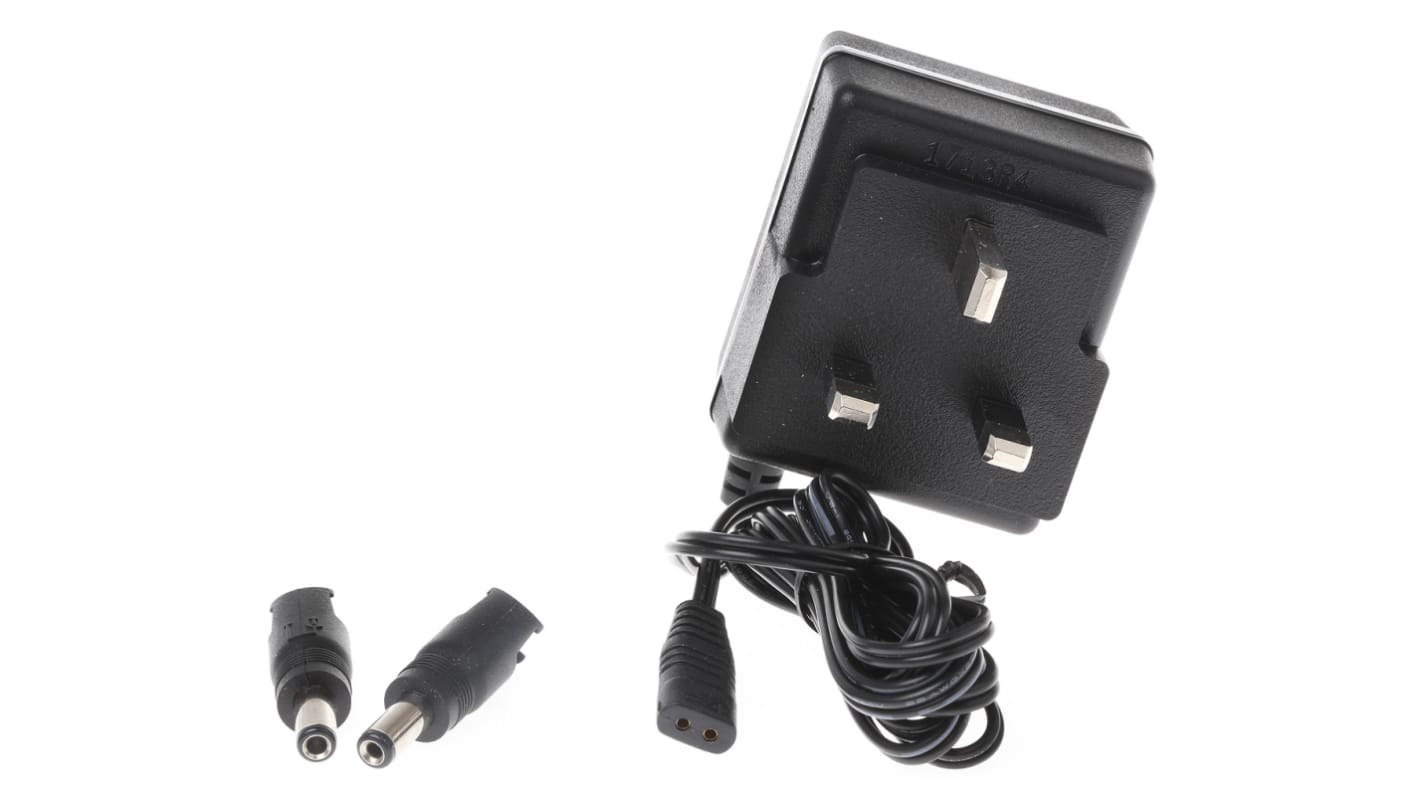 Mascot Steckernetzteil AC/DC-Adapter 6W, 230V ac, 12V dc / 500mA, UK-Netzstecker