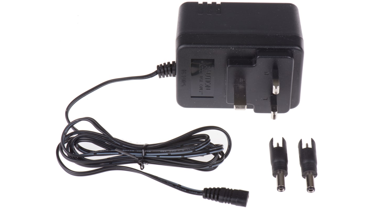 Mascot 8.4W Plug-In AC/DC Adapter 12V dc Output, 700mA Output