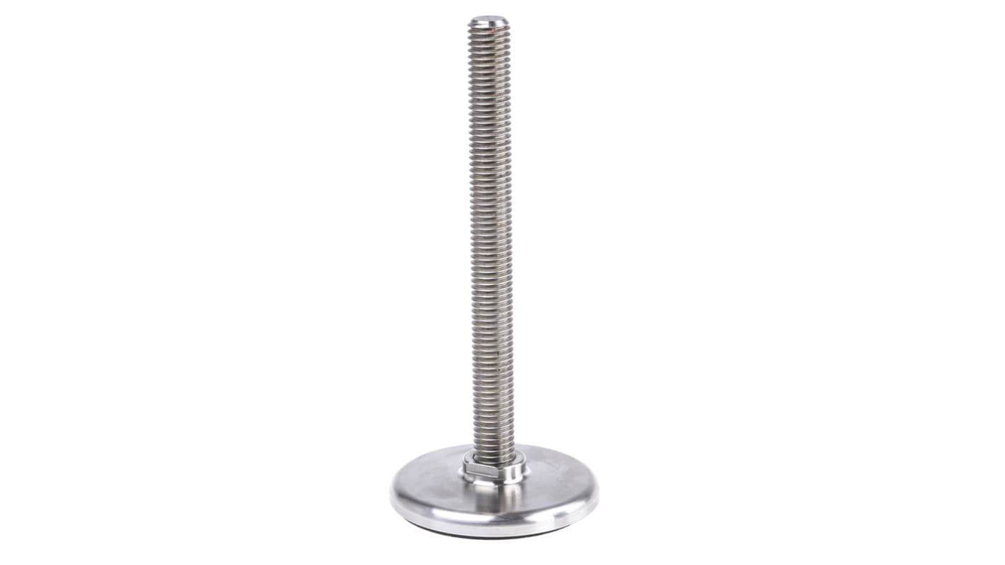 Nu-Tech Engineering M12 Stainless Steel Adjustable Foot, 1250kg Static Load Capacity