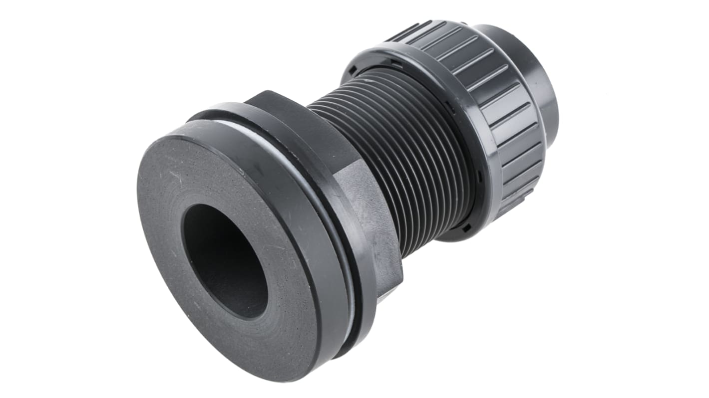 Georg Fischer Straight Tank Adapter PVC Pipe Fitting