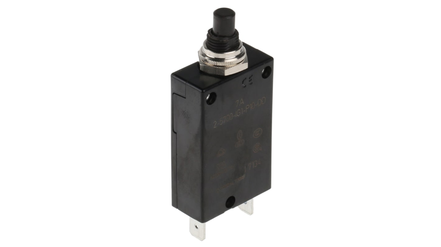 E T A Circuit Protection And Control 2 5700 IG1 K10 DD 30A, Circuit Breaker; Thermal; Threadneck Panel Mount; Screw Terminals; 30 Amps   Electronic Components - Foto 11