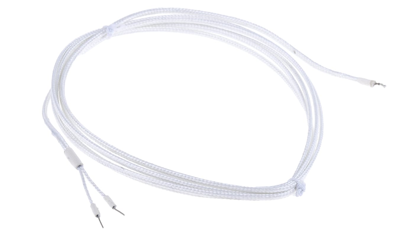 RS PRO Type K Temperature Probe 3m Length, 2.8 x 3.9mm Diameter → +1200°C