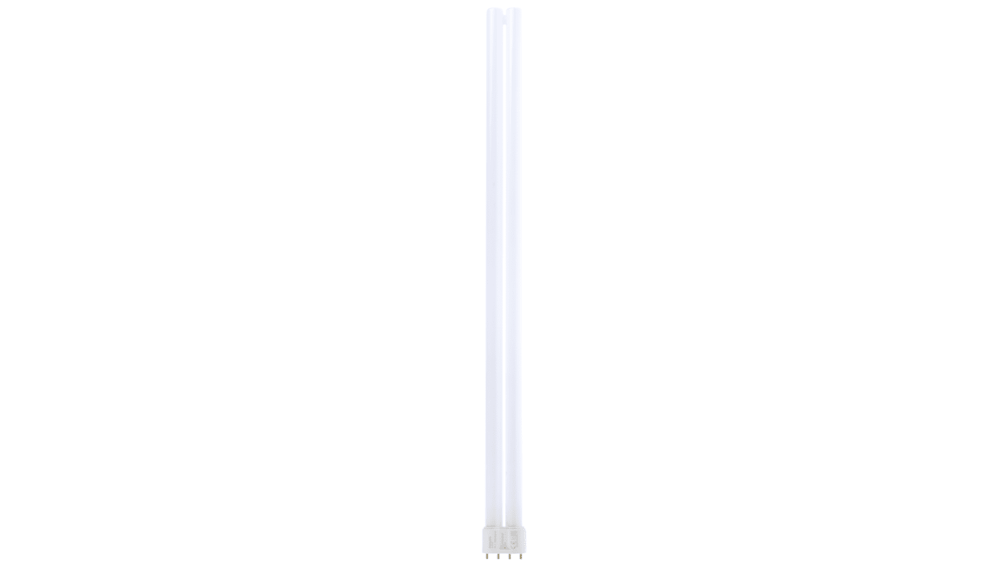 2G11 Twin Tube Shape CFL Bulb, 55 W, 4000K, Cool White Colour Tone