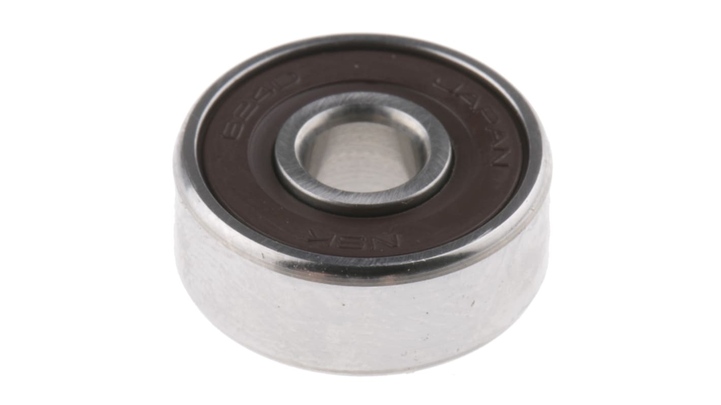 NSK 624-2RS Single Row Deep Groove Ball Bearing- Both Sides Sealed 4mm I.D, 13mm O.D