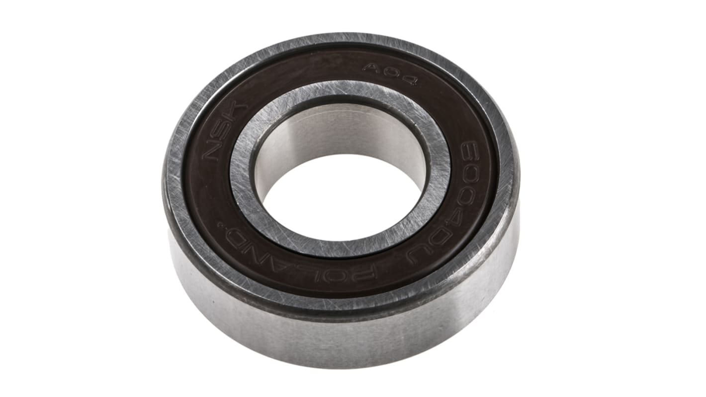 NSK 6004DDU Single Row Deep Groove Ball Bearing- Both Sides Sealed 20mm I.D, 42mm O.D