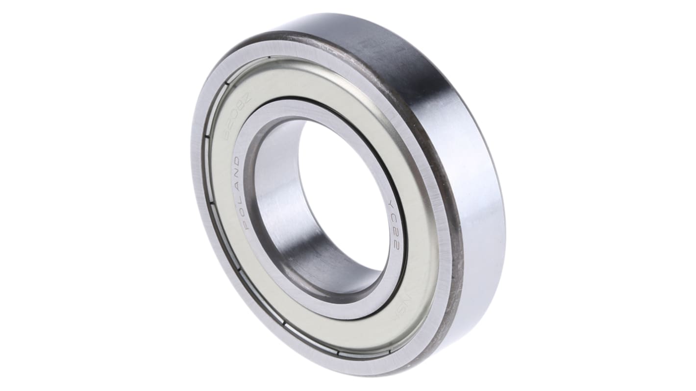 NSK 6208ZZ Single Row Deep Groove Ball Bearing- Both Sides Shielded 40mm I.D, 80mm O.D