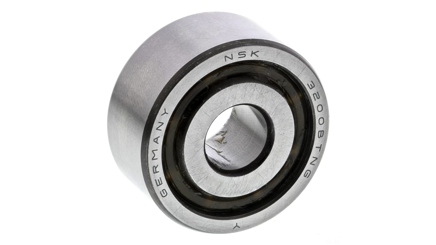 NSK 3200BTNG Double Row Angular Contact Ball Bearing- Open Type 10mm I.D, 30mm O.D