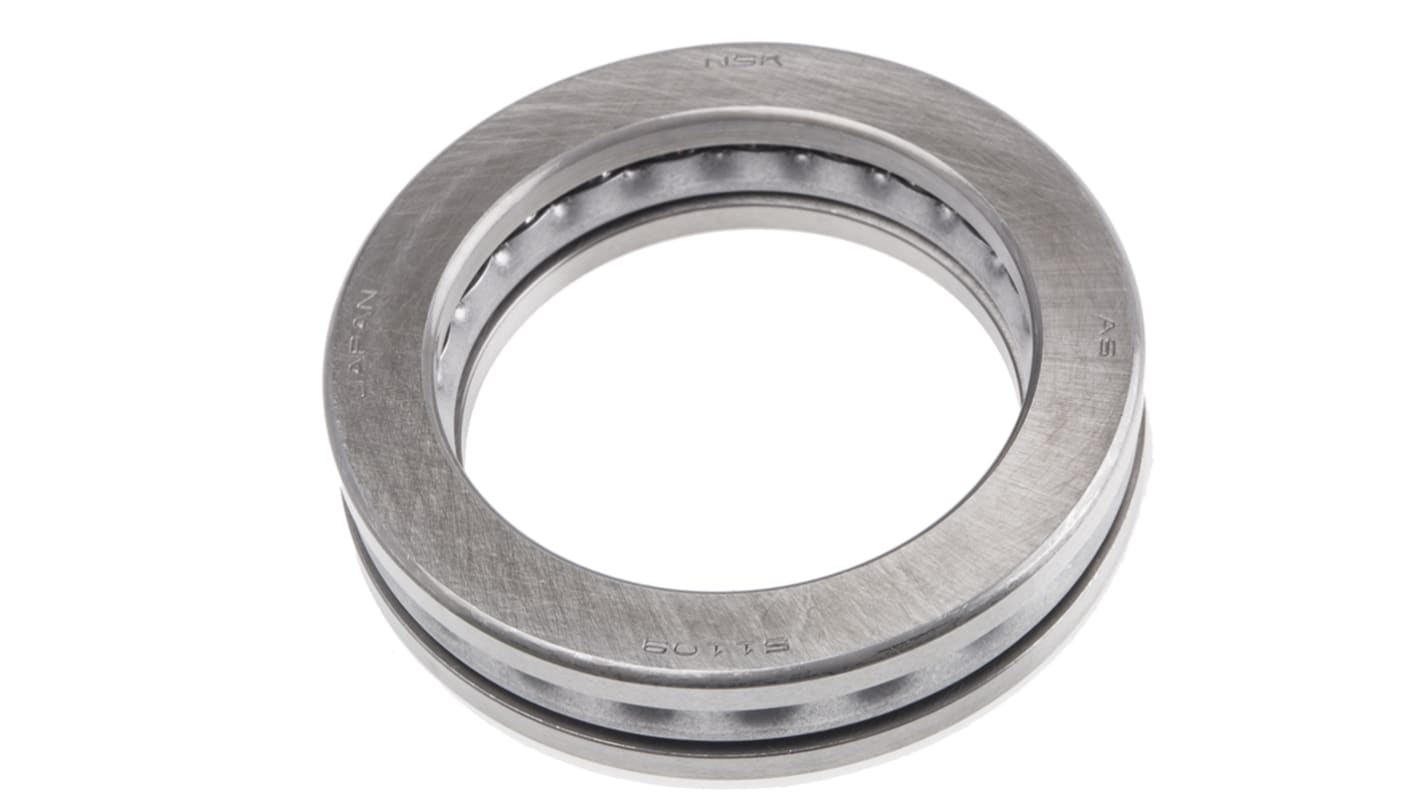 NSK 51109 Thrust Ball Bearing- Open Type 45mm I.D, 65mm O.D