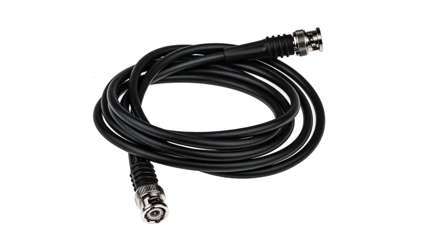 Cable coaxial RG58 TE Connectivity, 50 Ω, con. A: BNC, Macho, con. B: BNC, Macho, long. 2m