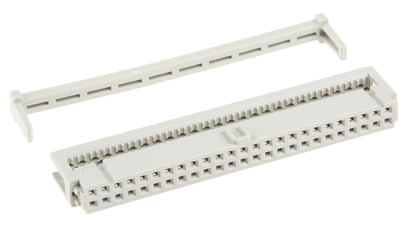 Connecteur IDC Harting Femelle, 50 contacts, 2 rangées, pas 2.54mm, Montage sur câble, série SEK-18